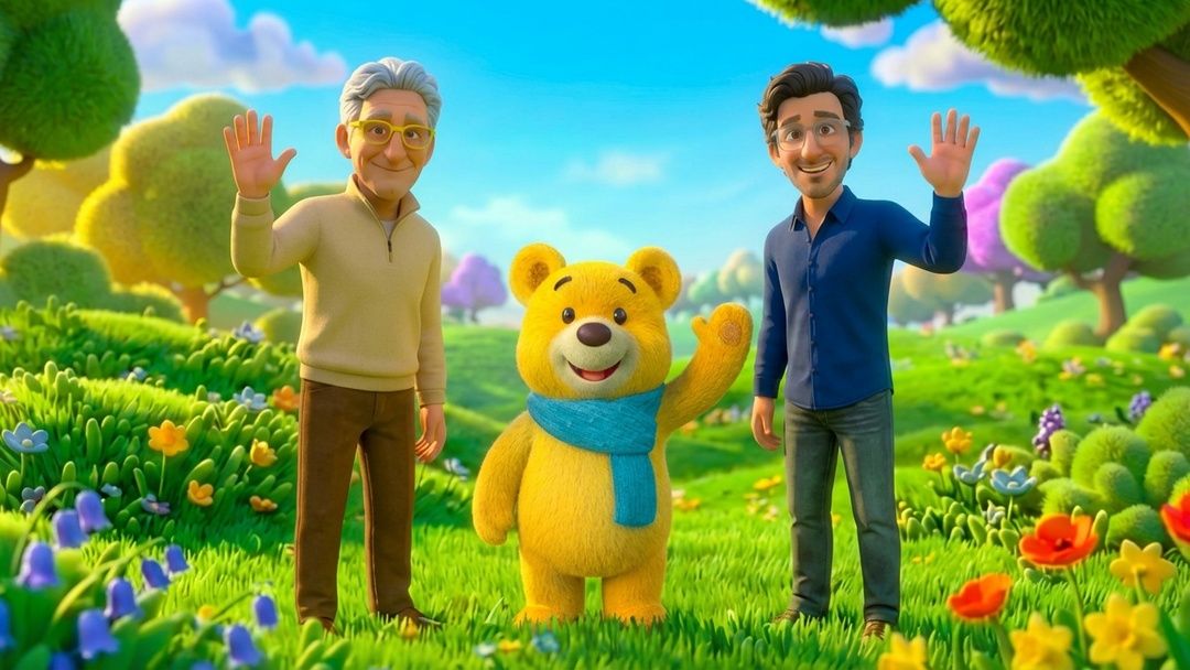 AI-animated earnings update featuring management and Winnie the Pooh